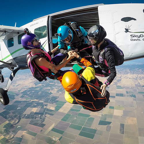 How To Earn Your Skydiving License Skydive California