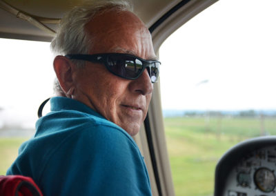 Ray Ferrell, founder of SkyDance SkyDiving in Davis California. Established 1987.