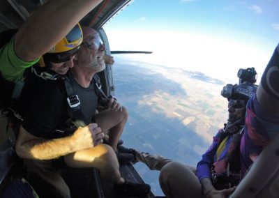 Tandem skydive on the edge SkyDance Davis California